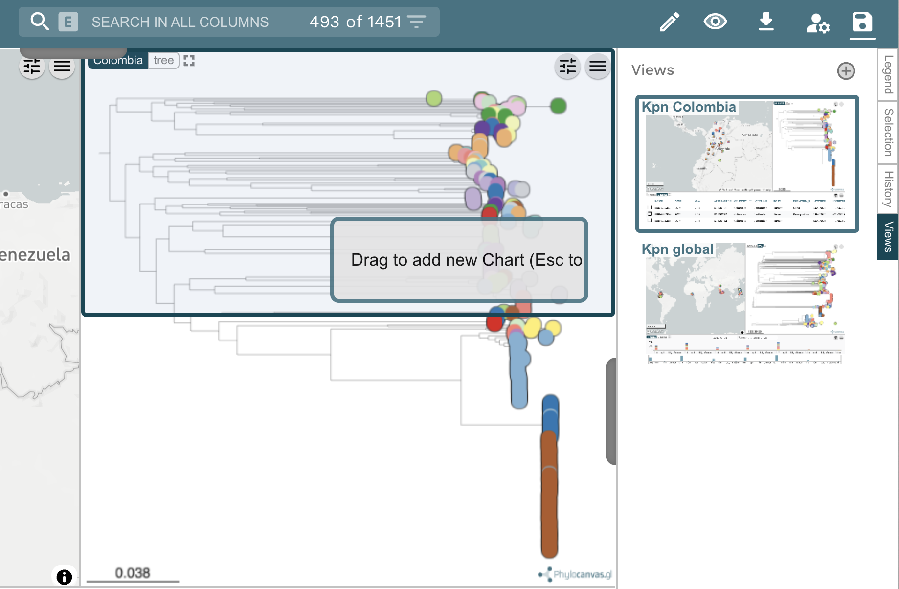 Digital Epidemiology Workshop, September 2023 - Microreact tutorial